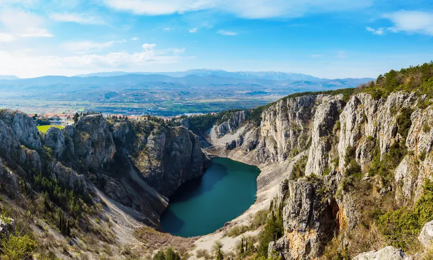 Imotski lakes, Croatia